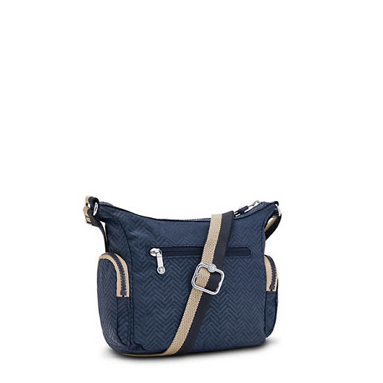 Kipling Gabbie Mini Printed Crossbody Väska Blå | SE 2091DF